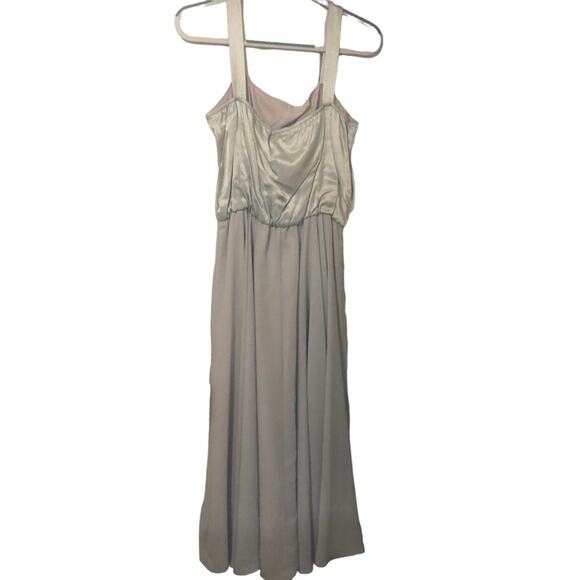 Vintage Light Grey Blue Mother of the Bride Pearl Accent Jacket Dress Sz 12 NWT - Picture 5 of 13